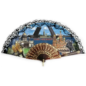 Веер СПб чёрный