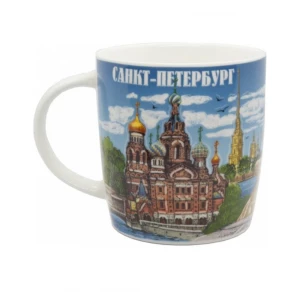 Кружка фарфор СПб Коллаж