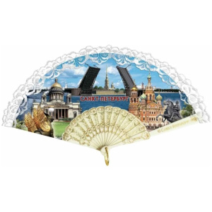 Веер СПб белый