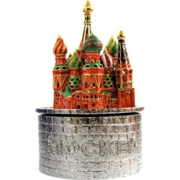 Фигурка ХВБ основание-цвет серебро музыкальное -Подмосковные вечера