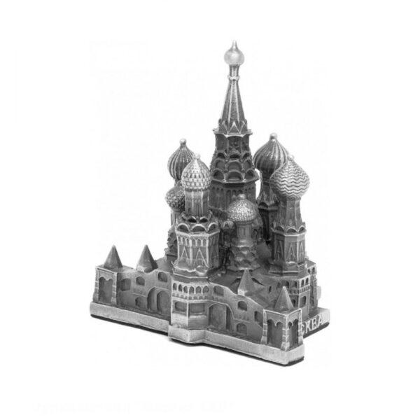 Фигурка металл Москва ХВБ античное олово — изображение 3