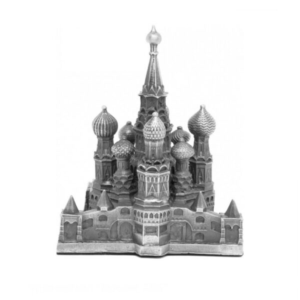Фигурка металл Москва ХВБ античное олово — изображение 4