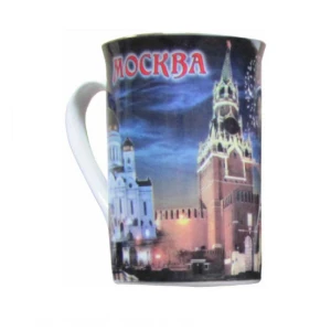 Кружка фарфор Москва Ночной ХВБ