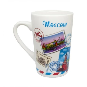 Кружка матовая Москва Марки
