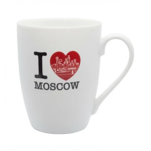 Кружка матовая Я люблю Москву