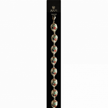 Браслет Белая ромашка 20 см