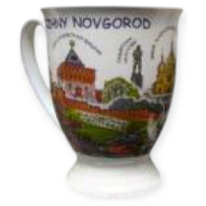 Кружка фарфор пиктограмма Нижний Новгород