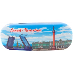 Чехол для очков СПб Спас Исаакий Медный Мосты рисунок